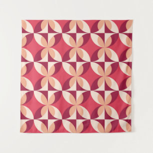 Abstract Geometric: Seamless Textile Design Tapestry