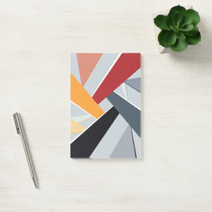 Abstract Geometric Shape 2 Post-it Notes