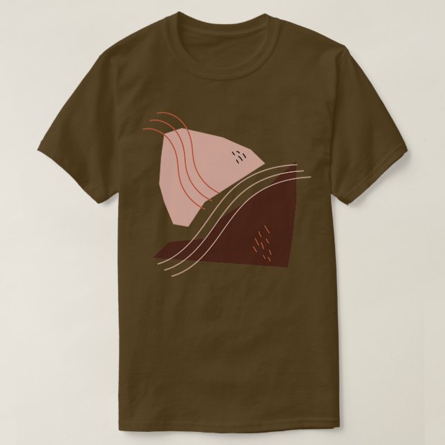 Abstract Geometric Shape 2 T-Shirt (Design Front)