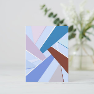 Abstract Geometric Shape 3 Postcard