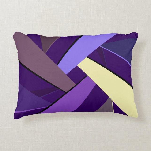 Abstract Geometric Shape 5 Decorative Cushion (Front)