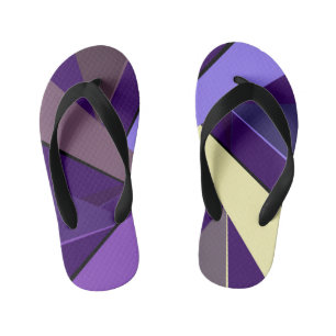 Abstract Geometric Shape 5 Kid's Jandals
