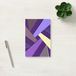 Abstract Geometric Shape 5 Post-it Notes