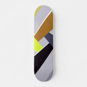 Abstract Geometric Shape 8 Skateboard
