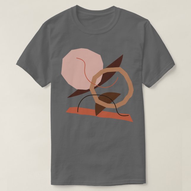 Abstract Geometric Shape T-Shirt (Design Front)