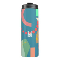 Abstract Geometric Shapes Colourful All-over Print