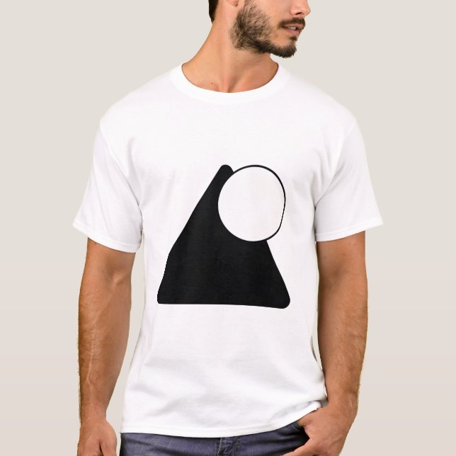 Abstract Geometric Shapes T-Shirt (Front)
