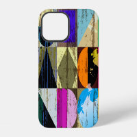 Abstract Geometric: Strokes and Splashes