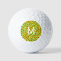 Abstract geometric swirl retro lime pattern