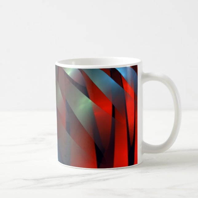 Abstract geometric texture coffee mug (Right)