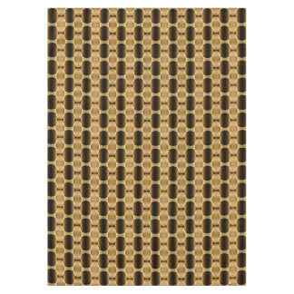 Abstract geometric texture tablecloth