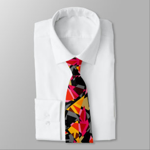 Abstract Geometric Triangles Geometric Shapes Tie