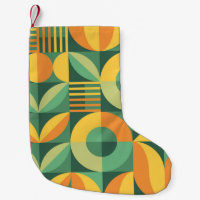 Abstract geometric vintage pattern in Scandinavian