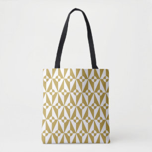 Abstract Geometric: Vintage Seamless Pattern Tote Bag