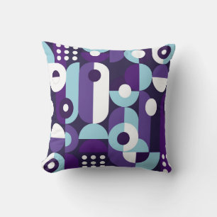 Abstract geometrical formsabstract,art,artwork,bac cushion