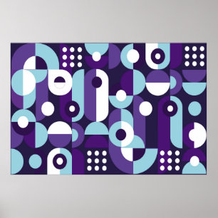 Abstract geometrical formsabstract,art,artwork,bac poster