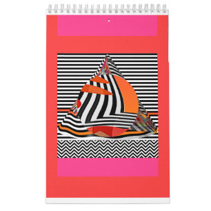 Abstract Geometrics Calendar