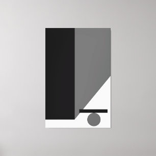 Abstract geometry wall art