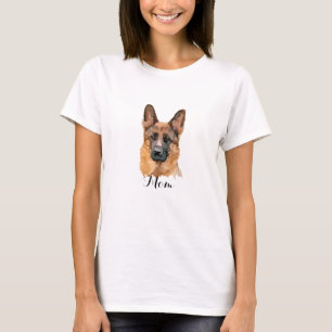 Abstract German Shepard T-Shirt