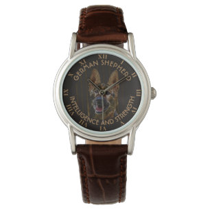 Abstract German Shepherd Dog Watch