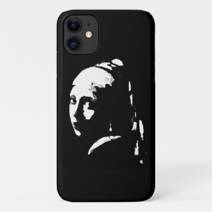 Abstract Girl with Pearl Earring Case-Mate iPhone Case