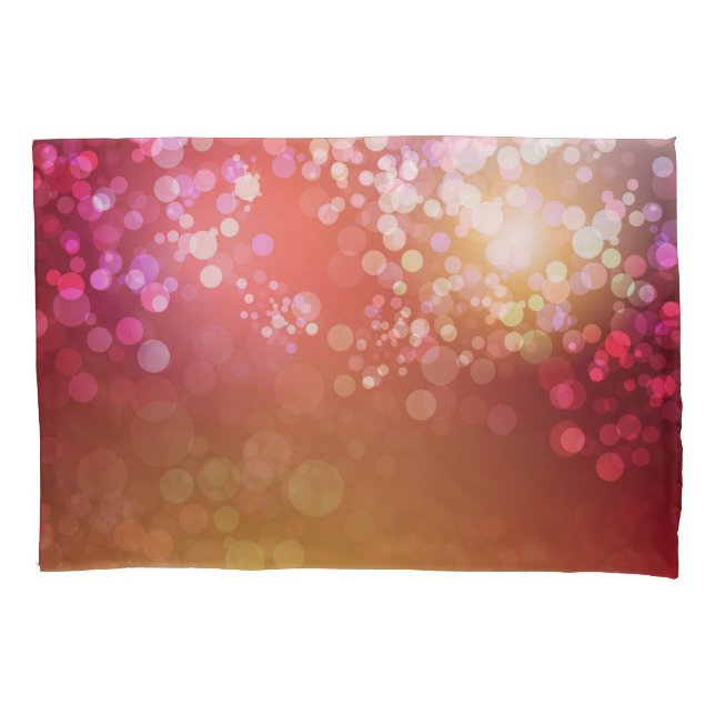 Abstract glamourous sparkle background. pillowcase (Front)