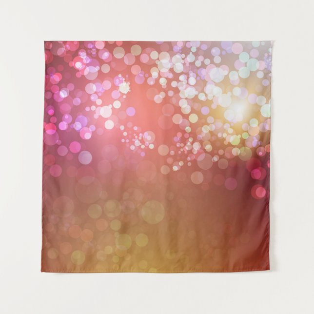 Abstract glamourous sparkle background. tapestry (Front)