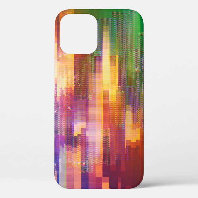 Abstract glitch: test screen texture Case-Mate iPhone case (Back)