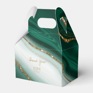 Abstract Glitter Strata Wedding Thanks V2 Gr ID903 Favour Box