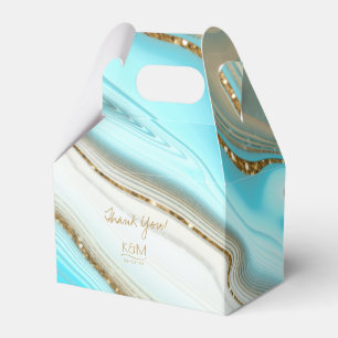 Abstract Glitter Strata Wedding Thanks V2 Tl ID903 Favour Box