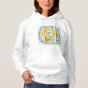 Abstract Globe Womens Hoodie