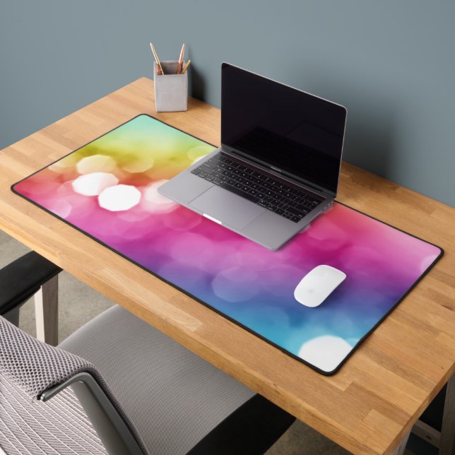 Abstract Glow Desk Mat (Office 2)