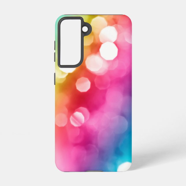 Abstract Glow Samsung Galaxy S21 Phone Case (Back)