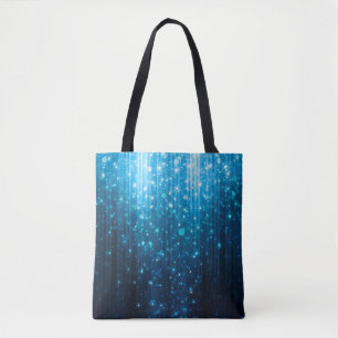 Abstract glowing background tote bag