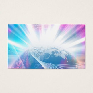 Abstract Glowing Earth Illustration