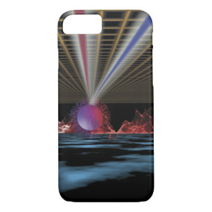 Abstract Glowing Orb Over Water Case-Mate iPhone Case