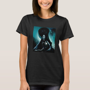Abstract Goddess Of Darkness T-Shirt