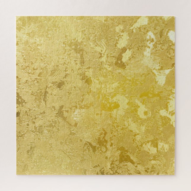 Abstract Gold Grunge Texture Background Jigsaw Puzzle (Vertical)