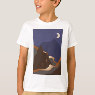 Abstract gold landscape T-Shirt