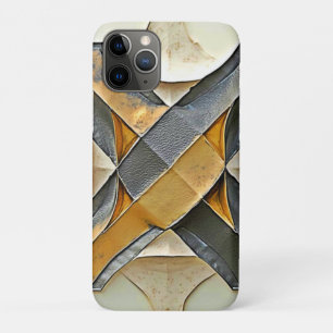 Abstract Gold Metal Design Case-Mate iPhone Case