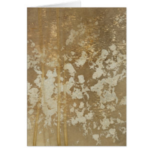 Abstract Gold Painting with Silver Speckles