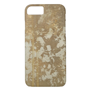 Abstract Gold Painting with Silver Speckles Case-Mate iPhone Case