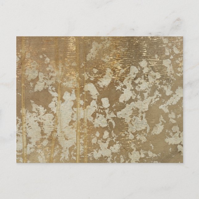 Abstract Gold Painting with Silver Speckles Postcard (Front)
