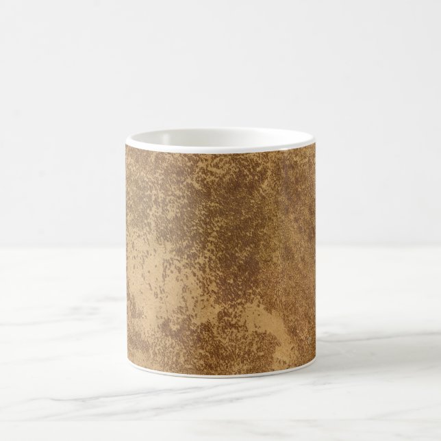 Abstract gold paper coffee mug (Center)
