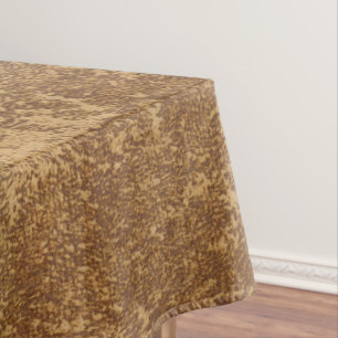 Abstract gold paper tablecloth