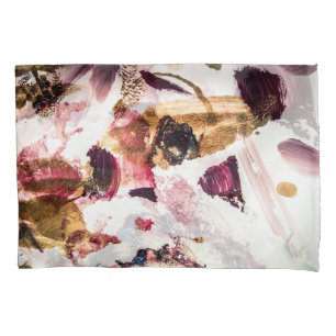 Abstract Gold Sparkles Creative Art Pillowcase
