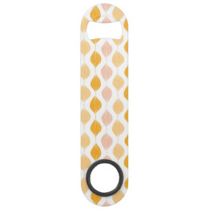 Abstract golden ogee pattern background