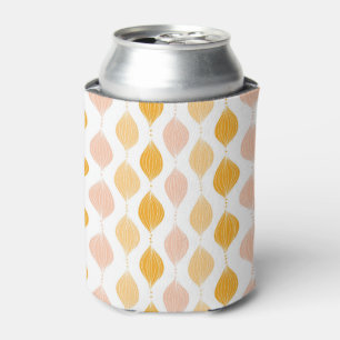 Abstract golden ogee pattern background can cooler