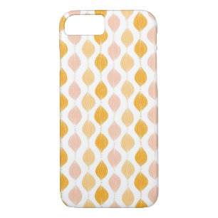 Abstract golden ogee pattern background Case-Mate iPhone case