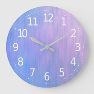 Abstract Gradient Grunge Artwork   Wall Clock
